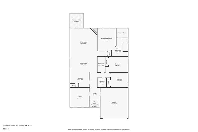 1118 Red Robin Drive, Aubrey, TX 76227