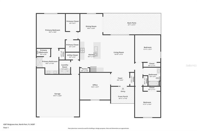 4287 MULGRAVE AVENUE, North Port, FL 34287