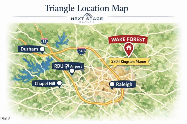 2804 Kingston Manor Drive, Wake Forest, NC 27587