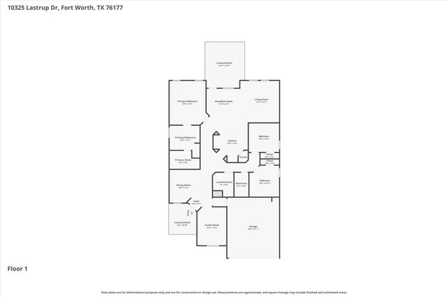 10325 Lastrup Drive, Fort Worth, TX 76177