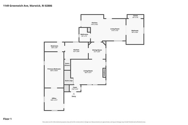 1149 Greenwich Avenue, Warwick, RI 02886