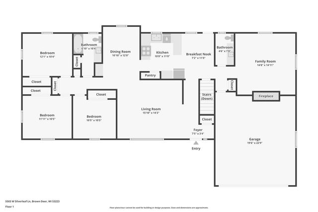 5503 W Silverleaf LANE, Brown Deer, WI 53223