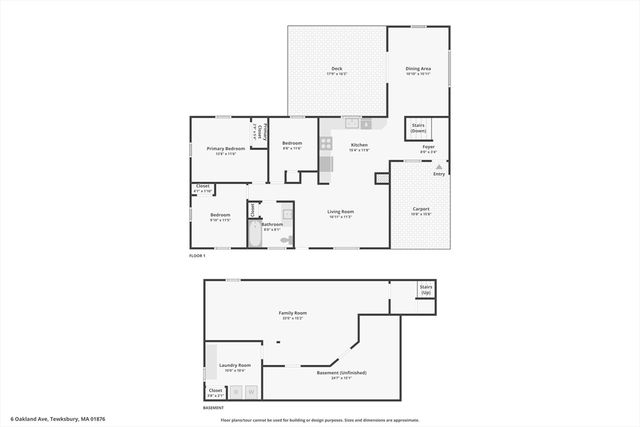 6 Oakland Ave, Tewksbury, MA 01876