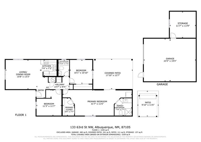 133 63rd Street NW, Albuquerque, NM 87105