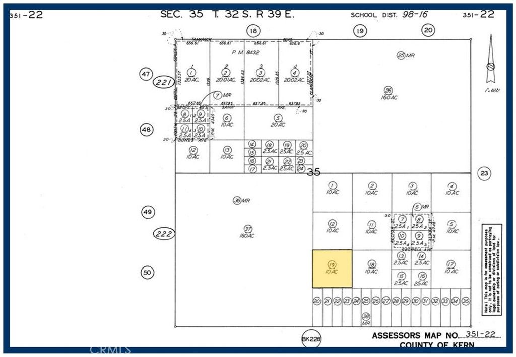 10 AC Georgia Avenue, Aerial Acres, CA 93523