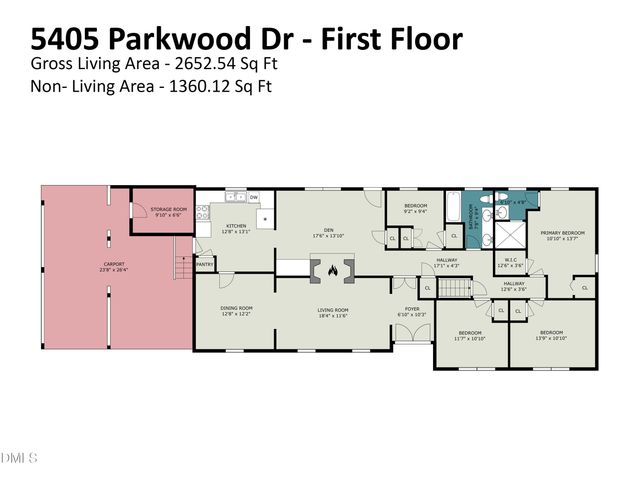 5405 Parkwood Drive, Raleigh, NC 27612