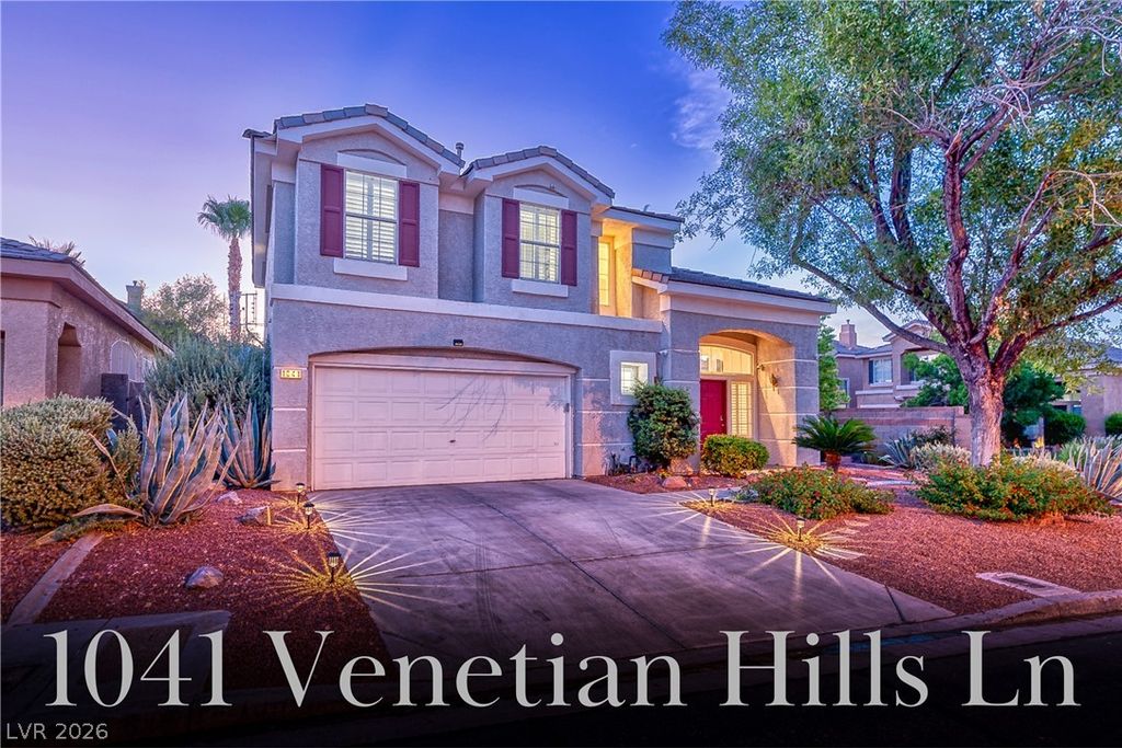 1041 VENETIAN HILLS Lane, Las Vegas, NV 89144 — exterior