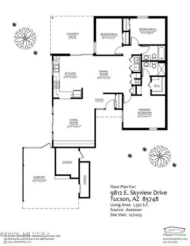 9812 E Skyview Drive, Tucson, AZ 85748