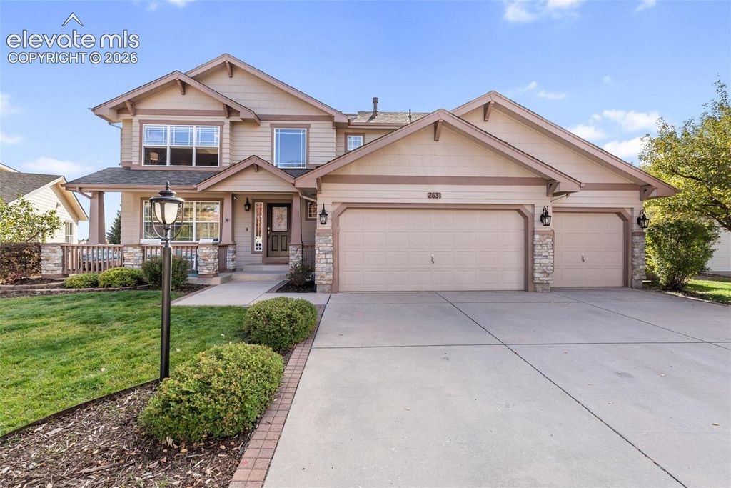 2631 Emerald Ridge Drive, Colorado Springs, CO 80920 — exterior