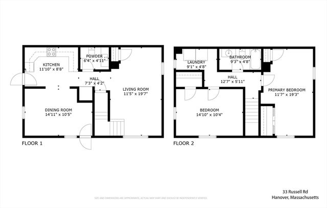 33 Russell Rd, Hanover, MA 02339