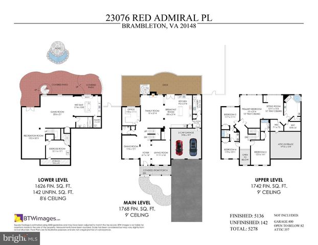 23076 RED ADMIRAL PL, Brambleton, VA 20148