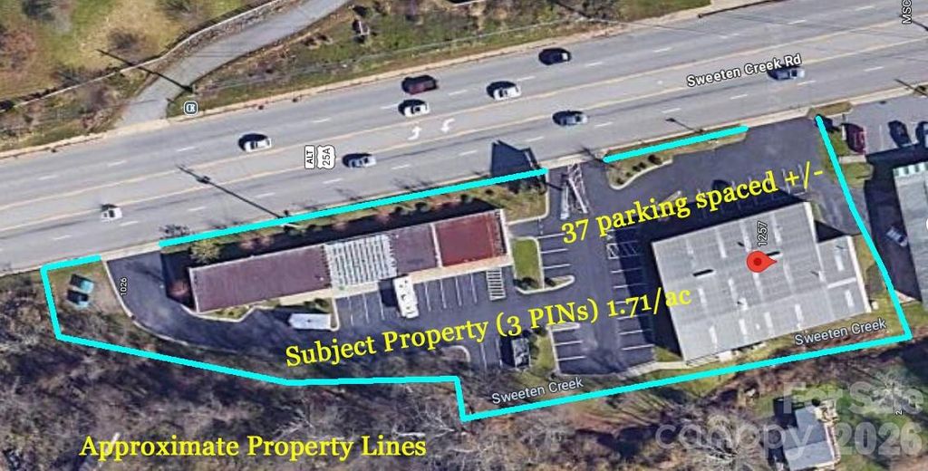 1257 Sweeten Creek Road 3 PINs, Asheville, NC 28803