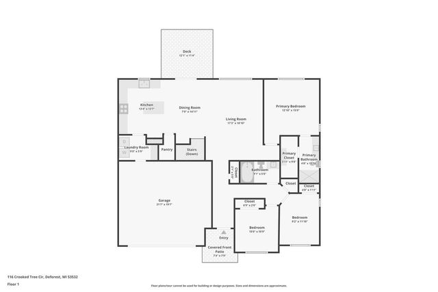 116 Crooked Tree Circle, Deforest, WI 53532
