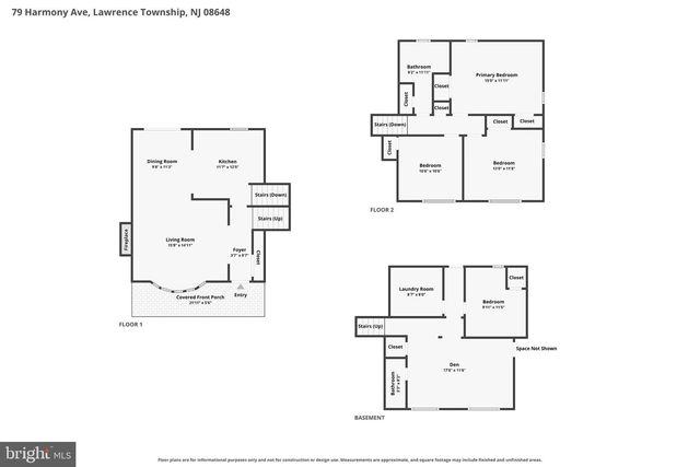 79 HARMONY AVE, Lawrenceville, NJ 08648