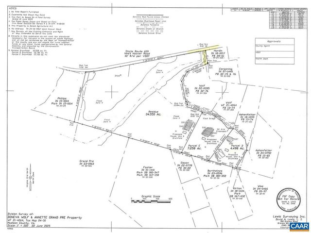5912 & 5928, 2 W HOOVER RD, Reva, VA 22735