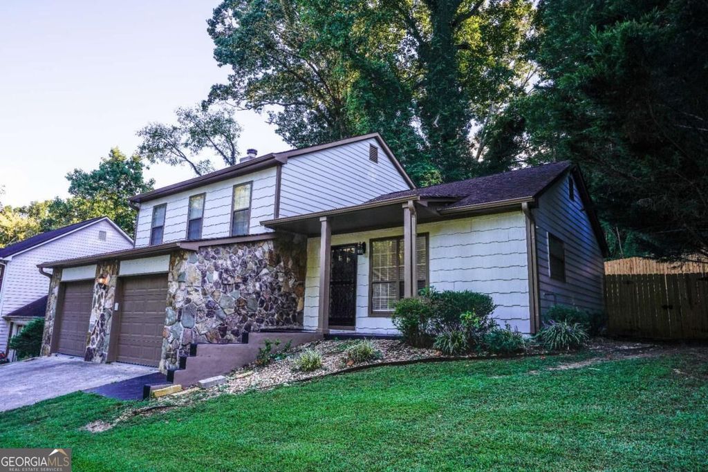4847 Brasac Drive, Stone Mountain, GA 30083 — exterior