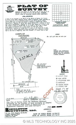 1437 Nitzel Road, Eufaula, OK 74432