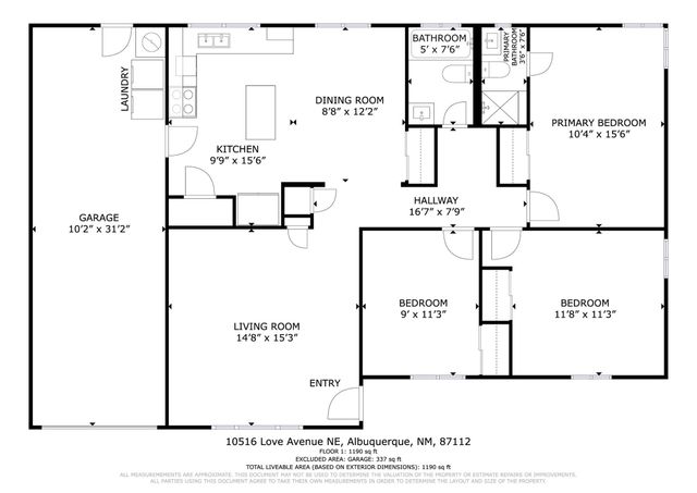 10516 Love Avenue NE, Albuquerque, NM 87112