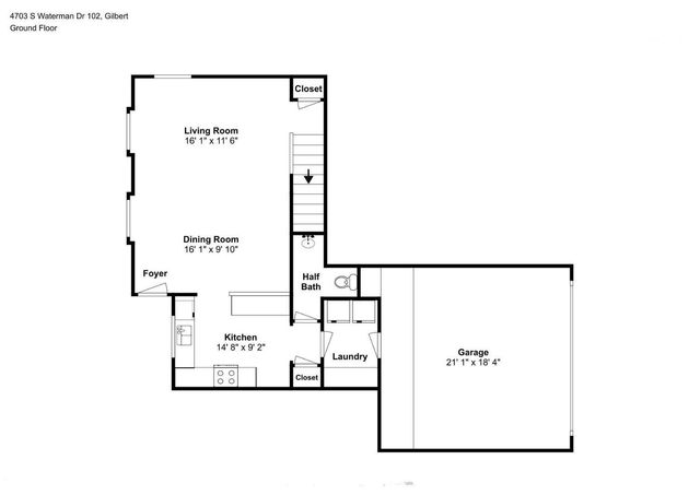 4703 E Waterman Street 102, Gilbert, AZ 85297