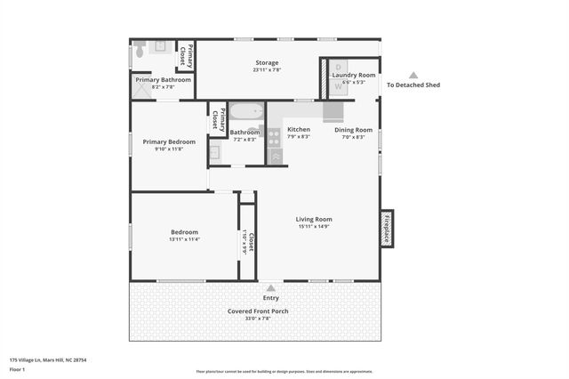 175 Village Lane, Mars Hill, NC 28754