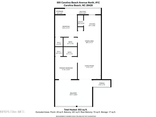 505 N Carolina Beach Avenue Unit 1c, Carolina Beach, NC 28428