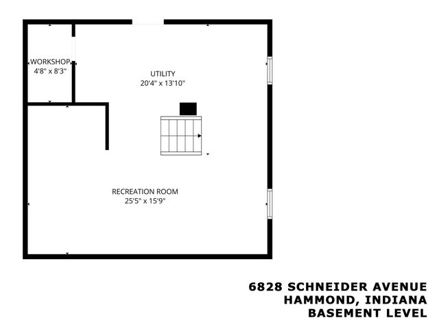 6828 Schneider Avenue, Hammond, IN 46323
