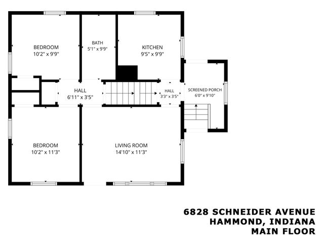 6828 Schneider Avenue, Hammond, IN 46323
