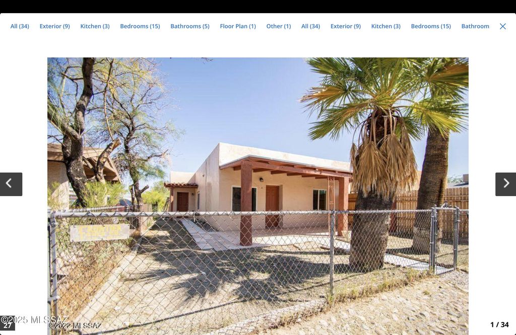 238 W 33rd Street, Tucson, AZ 85713