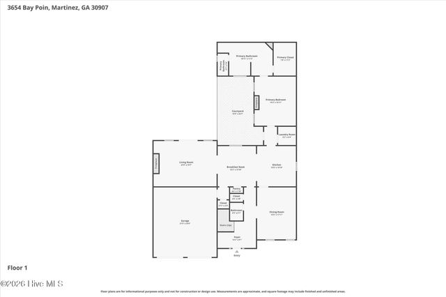 3654 Bay Drive, Augusta, GA 30907