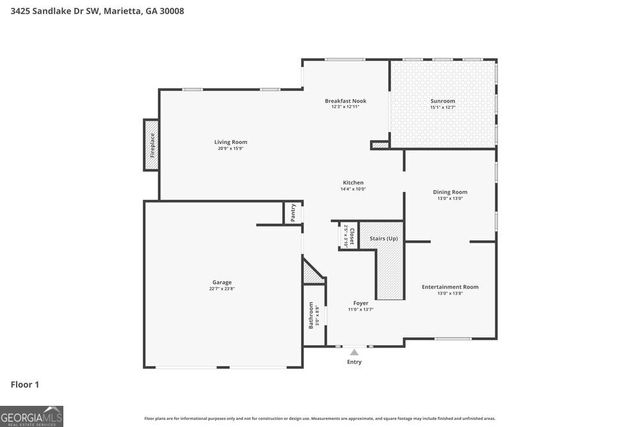 3425 Sandlake Drive SW, Marietta, GA 30008