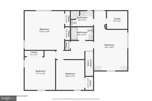 1847 GREENWILLOWS DR, Vineland, NJ 08361