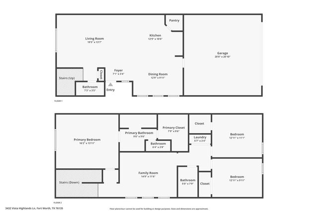 3432 Vista Highlands Lane, Fort Worth, TX 76135