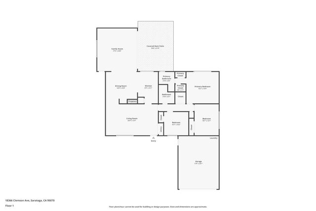 18366 Clemson Avenue, Saratoga, CA 95070
