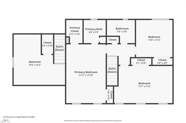 2142 Grey Fox LN, Virginia Beach, VA 23456