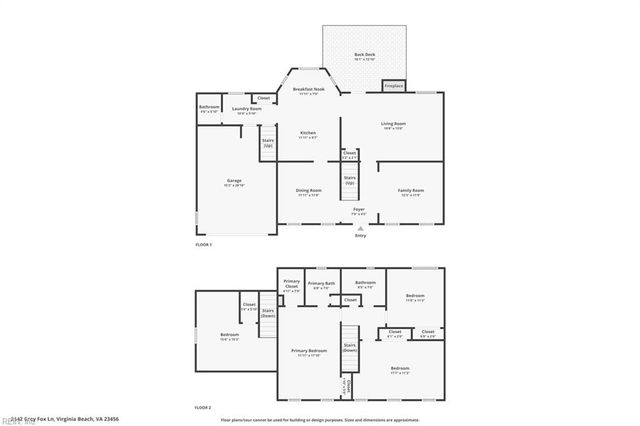 2142 Grey Fox LN, Virginia Beach, VA 23456