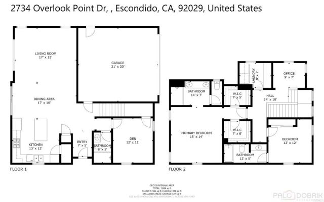 2734 Overlook Point Drive, Escondido, CA 92029