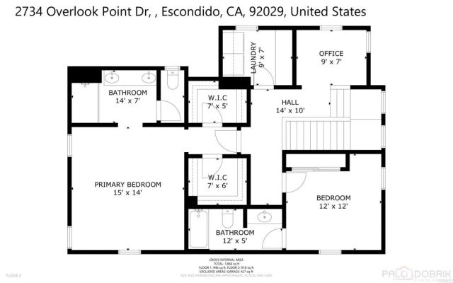 2734 Overlook Point Drive, Escondido, CA 92029