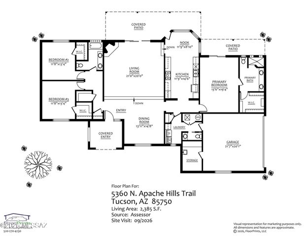5360 N Apache Hills Trail, Tucson, AZ 85750