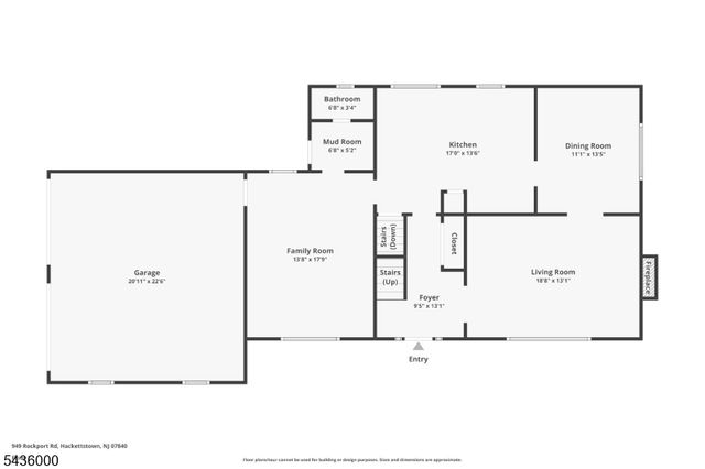 949 Rockport Rd, Mansfield Twp., NJ 07840