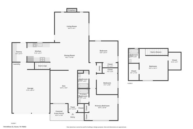 744 Willow Street, Hurst, TX 76053