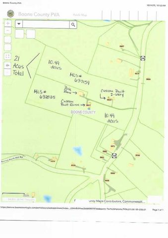 9923 E Bend Road, Burlington, KY 41005