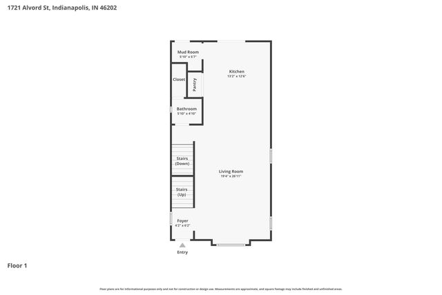 1721 Alvord Street, Indianapolis, IN 46202