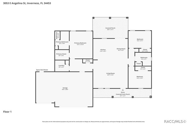 3053 E Angelina Street, Inverness, FL 34453