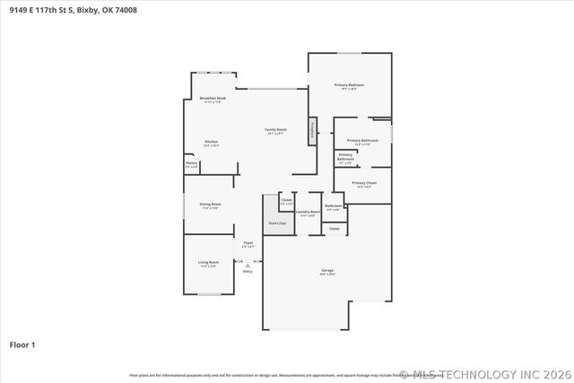 9149 E 117th Street S, Bixby, OK 74008