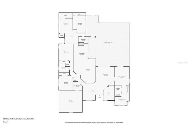 625 FAYETTE DRIVE S, Safety Harbor, FL 34695