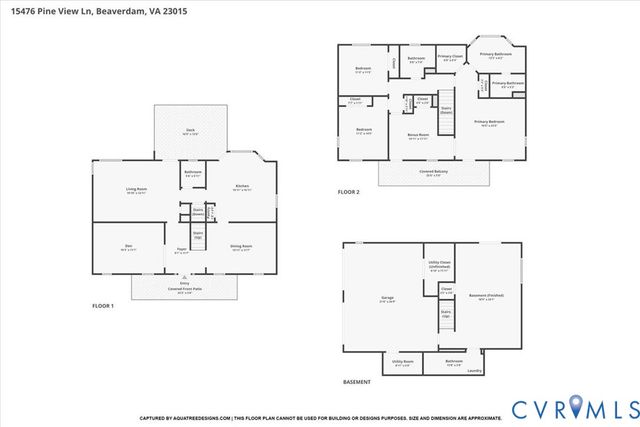 15476 Pine View Ln, Beaverdam, VA 23015