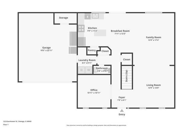 123 Eisenhower Drive, Oswego, IL 60543
