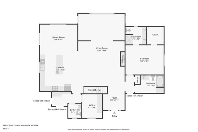 W9795 STONE CREST DRIVE, Hortonville, WI 54944