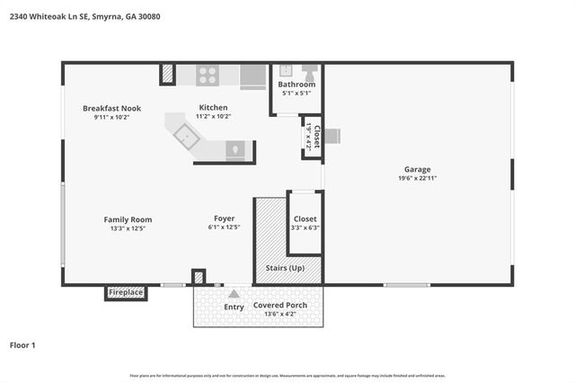 2340 Whiteoak Lane SE, Smyrna, GA 30080