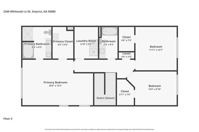 2340 Whiteoak Lane SE, Smyrna, GA 30080